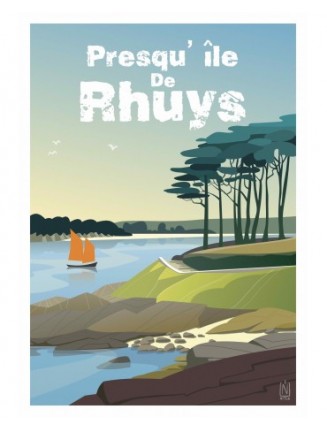 Affiche Presqu'île de Rhuys