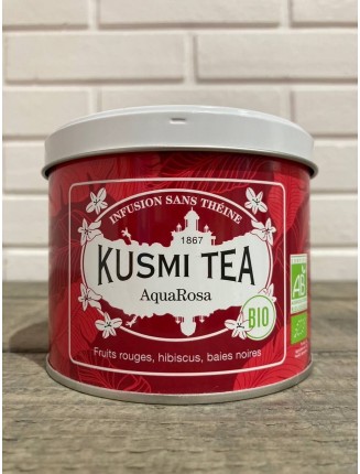 Boîte d'infusion Hibiscus fruits rouges Aquarosa - Kusmi Tea