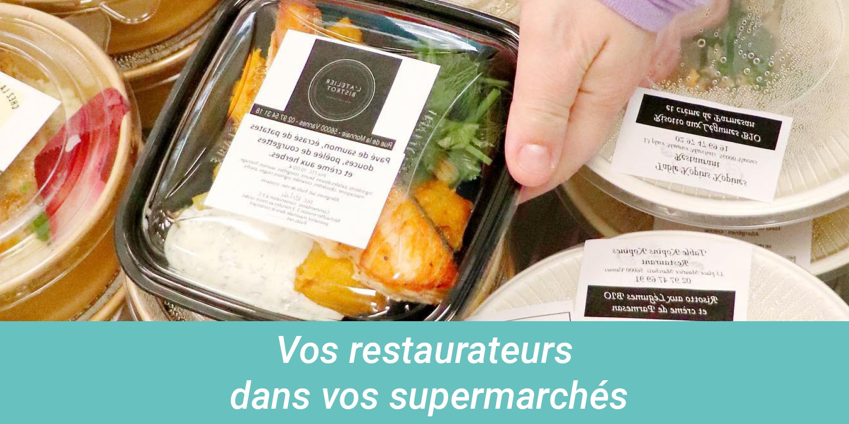 Restaurateurs dans les supermarchés
